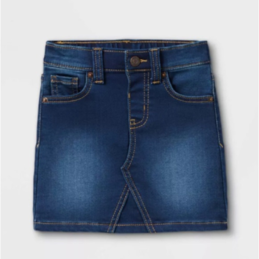 2T Stylish Blue Denim Skirt